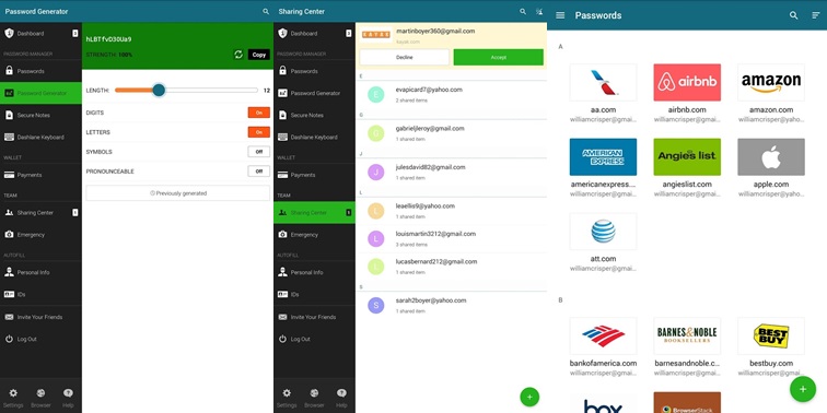 Dashlane Password – Free with In-app Purchases