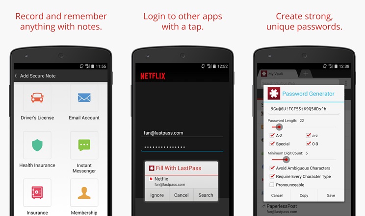 LastPass – Trial and $12/Year Subscription