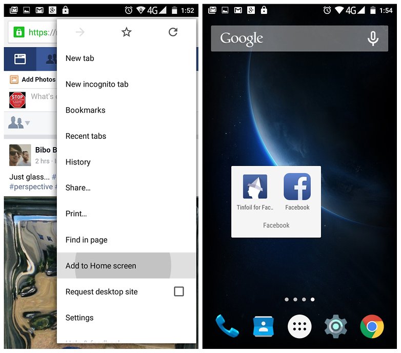 Use Tinfoil or Chrome shortcut to Facebook will save the data heap. - AndroidFit.Com