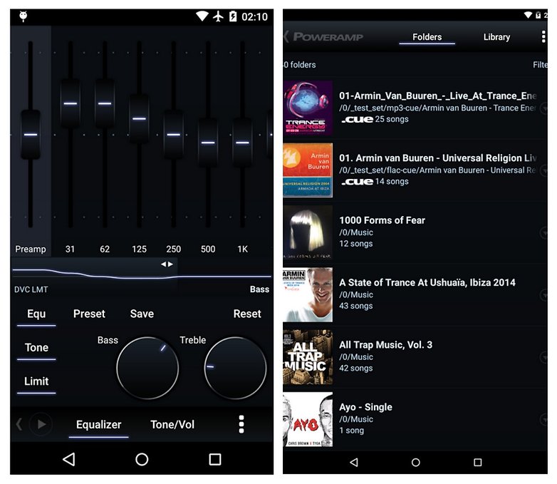 android poweramp app