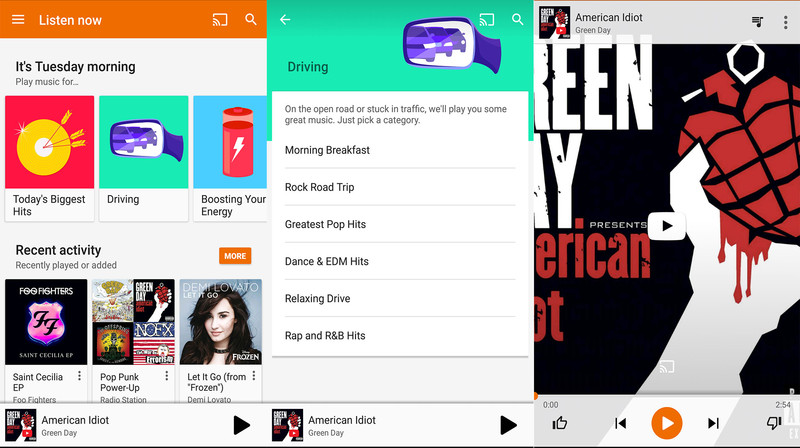 GOOGLE PLAY MUSIC