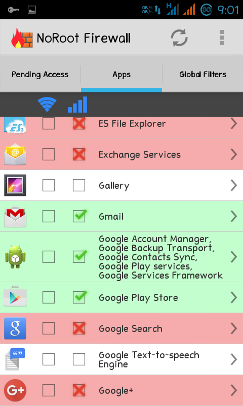 NoRoot Firewall - Controls Apps Internet Access (3)