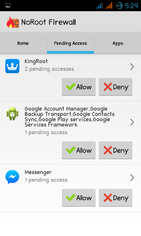 NoRoot Firewall - Controls Apps Internet Access 6