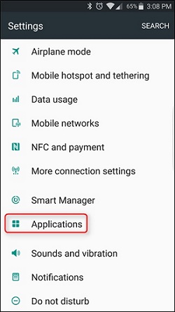 Access the “Google Settings” App on the Samsung Galaxy S7 2