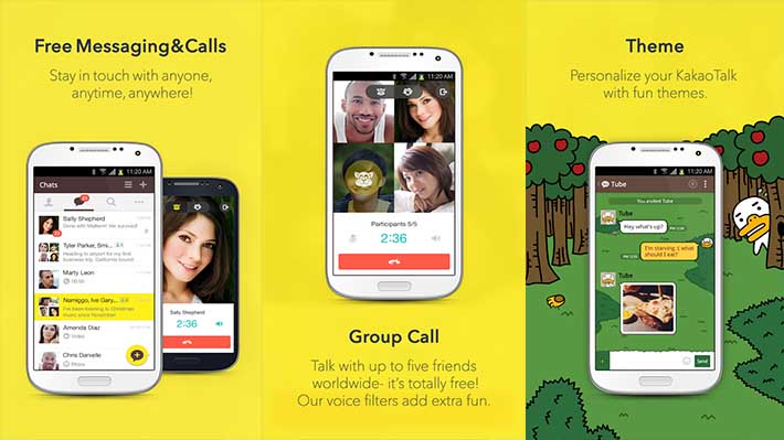 Best Free Calling App for Android - KakaoTalk-screenshot