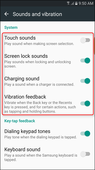 How to Disable Touch, Lock Screen, and Charging Sounds on Samsung Galaxy Phones (1)