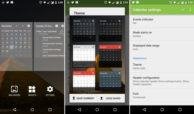 Event-Flow-Calendar-Widget - Best Android Calendar Widgets
