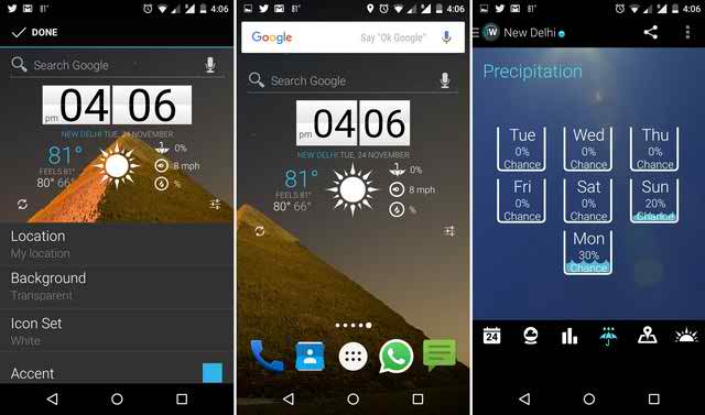 Best Android Weather Widgets
