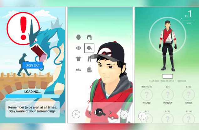 pokemon go screenshot