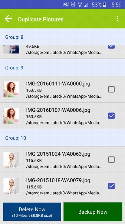 Delete duplicate files with Duplicate Files Fixer 3