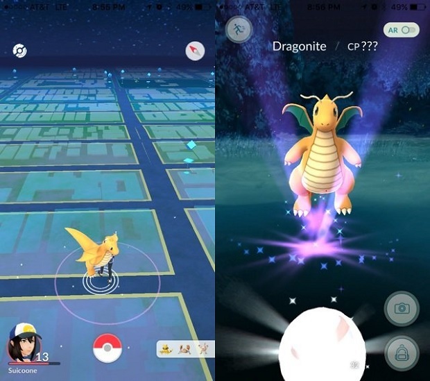 Dragonite Pokemon GO