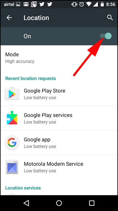 How to Fix Pokemon Go Error on ”GPS Signals and Location not found Error” (4)