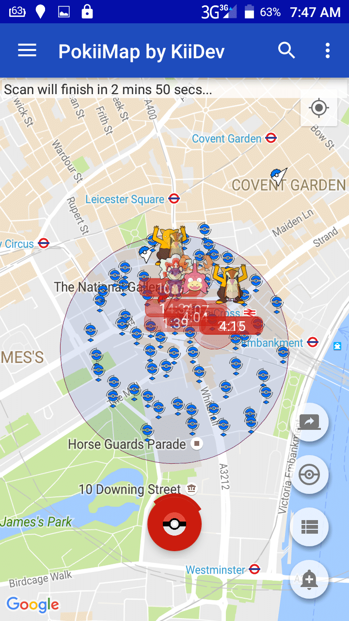 pokemon go live map still work