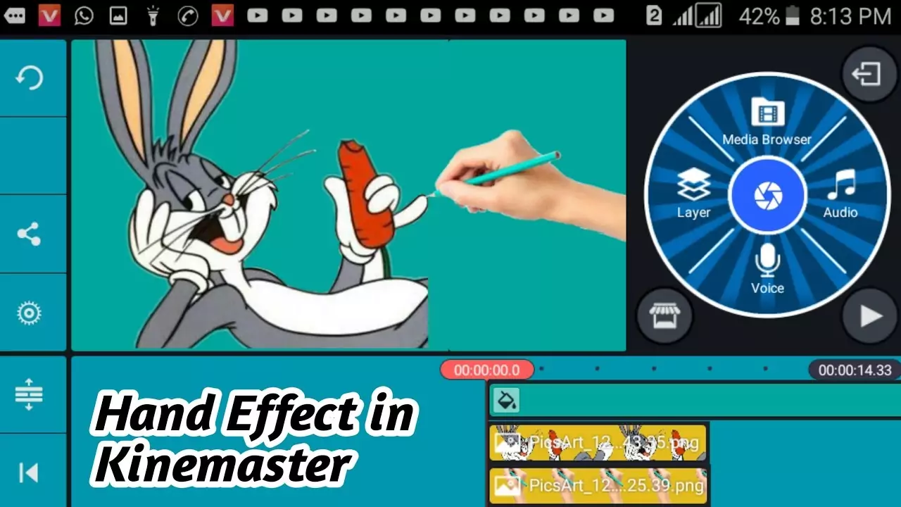 How To Draw On A Video In Kinemaster