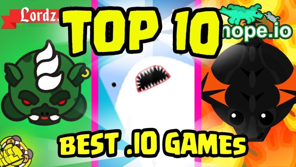 10 most popular and best IO games