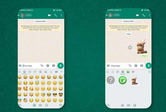 Explore your new Custom WhatsApp Stickers