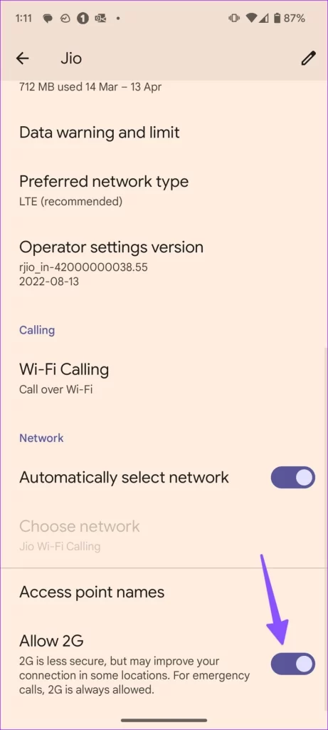 Android phone keeps losing network connection 10