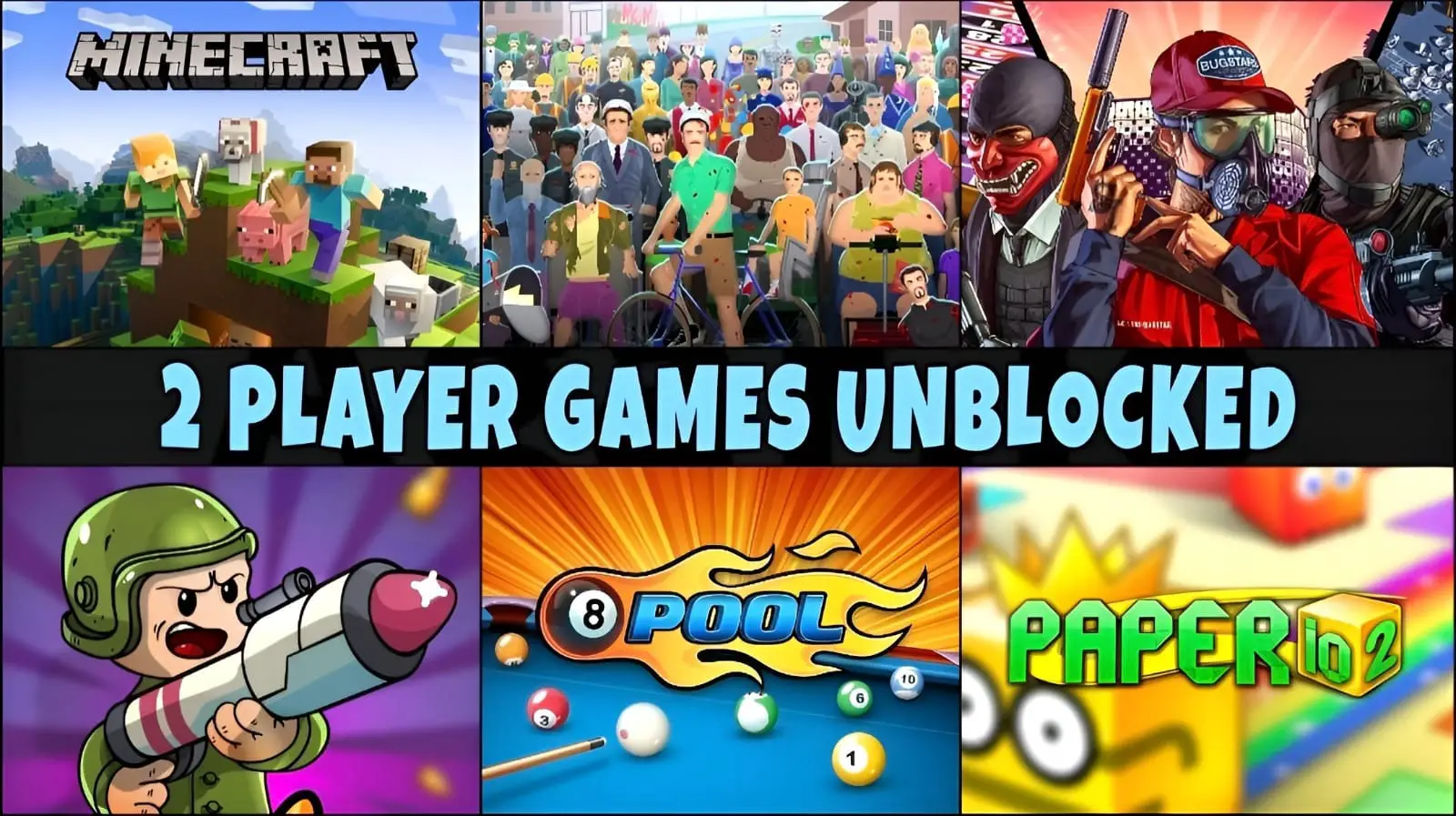 76 Best 2 Player Games Unblocked (Unblocked Multiplayer Games