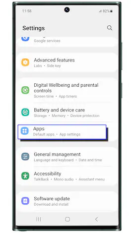 Tap apps