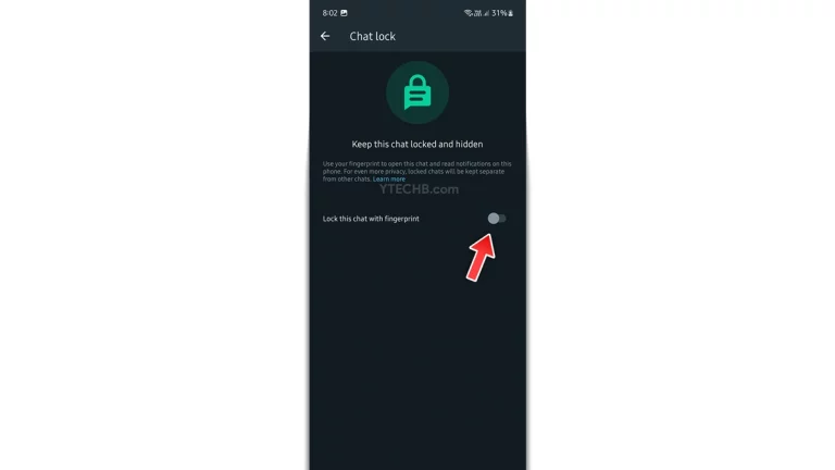How to turn off Chat Lock on WhatsApp 768x432 1