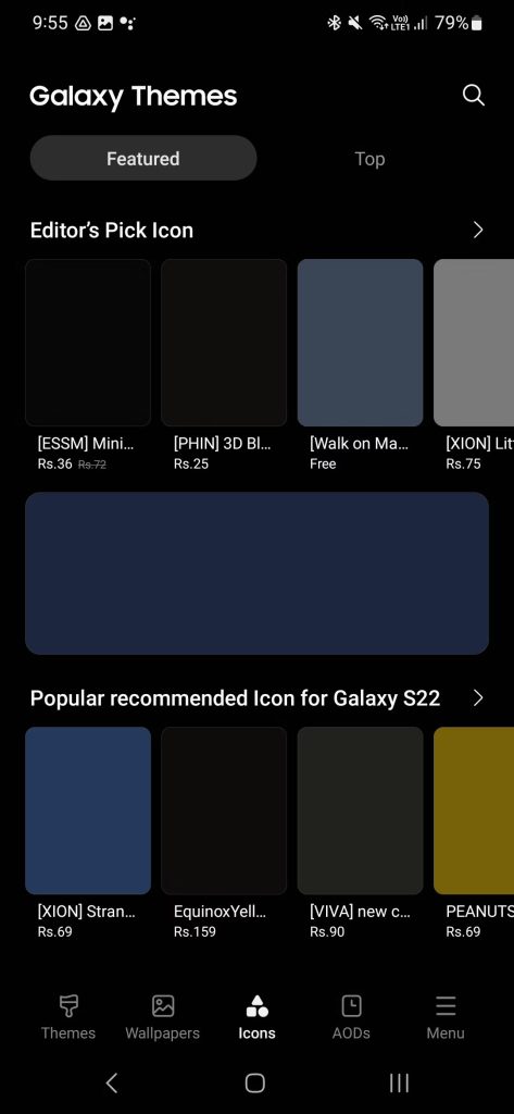 One UI icon pack theme