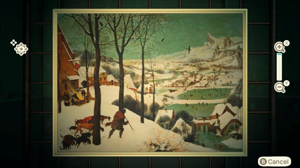 Scenic painting fake