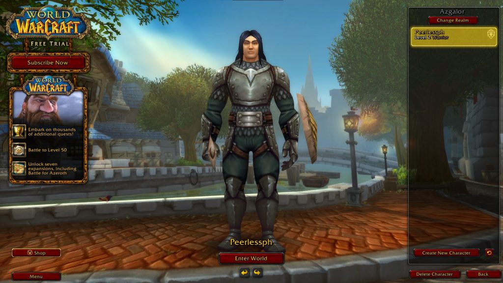 World of Warcraft cannot download game files