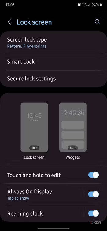customize lock screen wallpaper samsung device