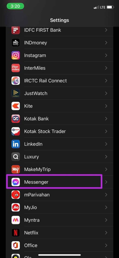 open messenger
