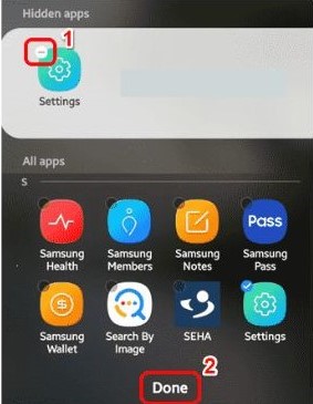 Hidden Apps