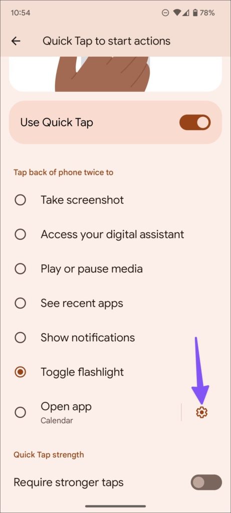 How to use quick tap gestures on Android 2