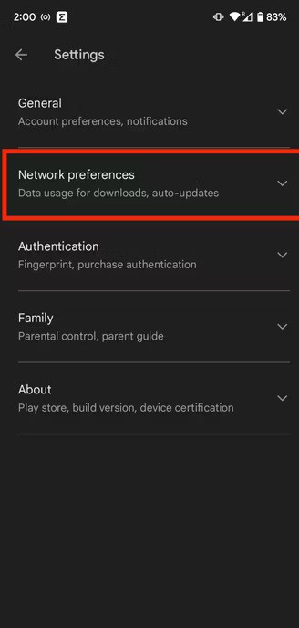 google play store settings menu 4