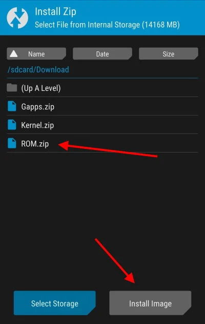 twrp 101 mount your sd card usb otg drive flash external zips