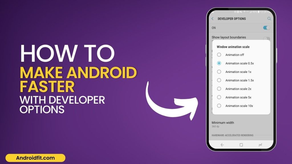 How to Make Android Faster with Developer Options