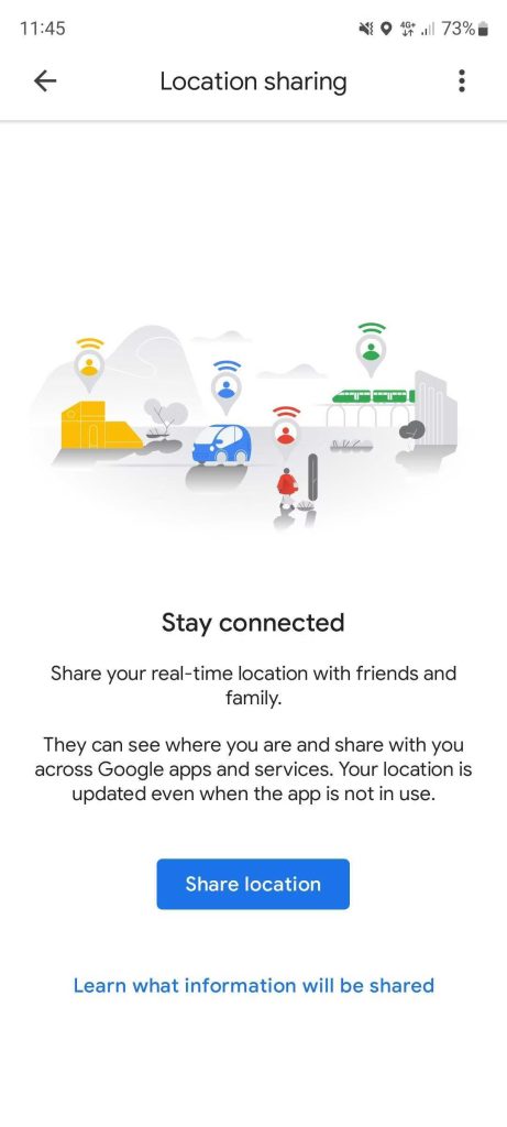Location sharing Maps 1
