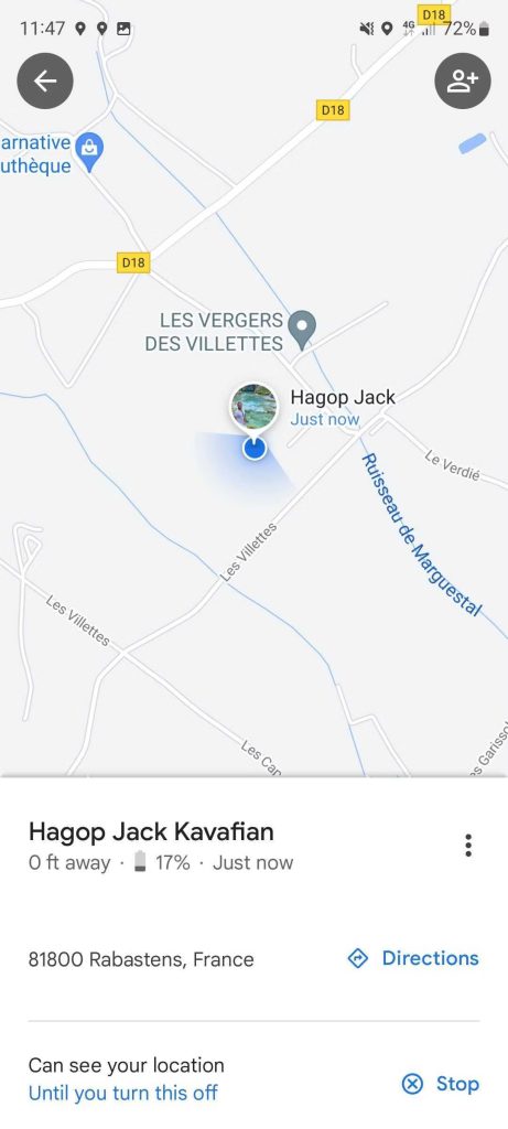 Location sharing Maps 3