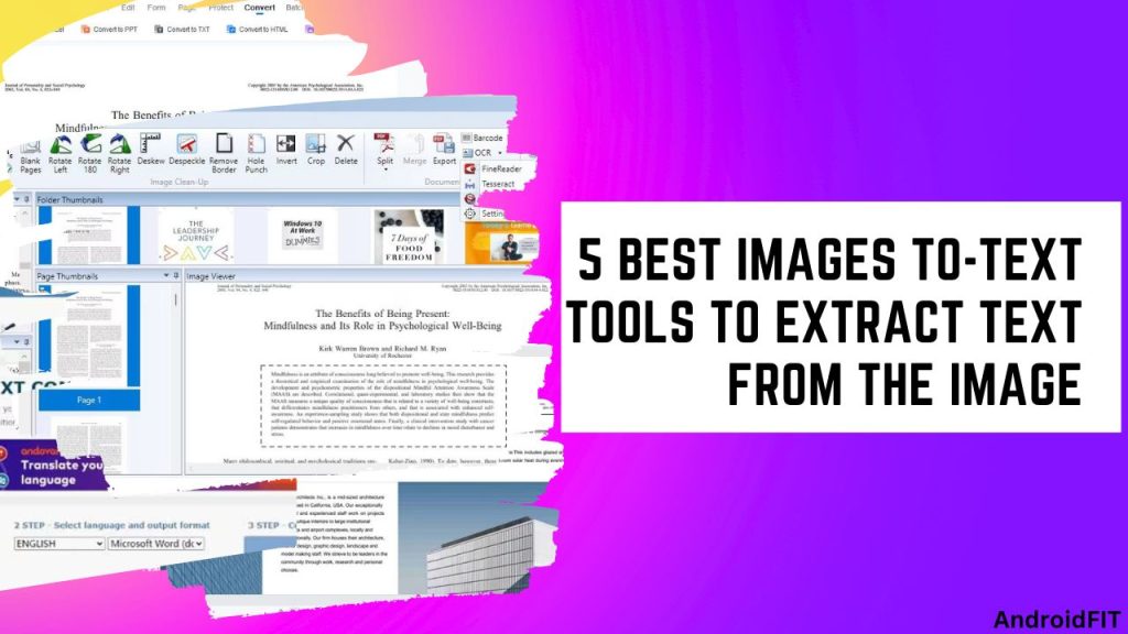 5 Best Images to Text Tools to Extract Text from the Image