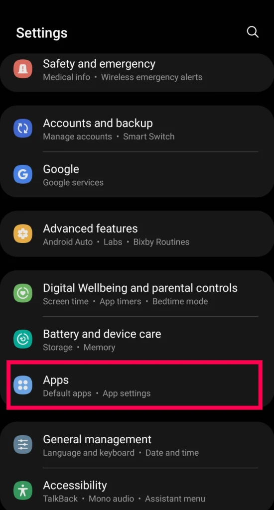 Apps