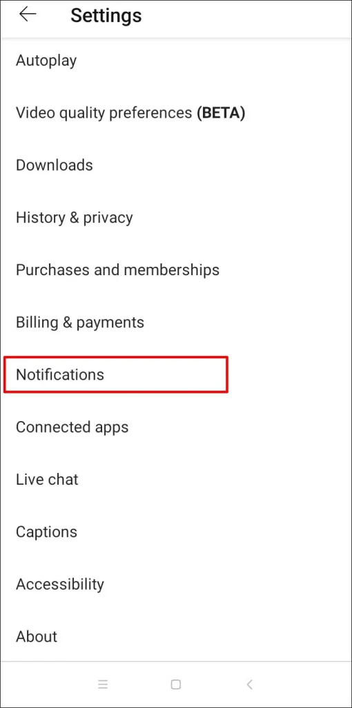 Notifications