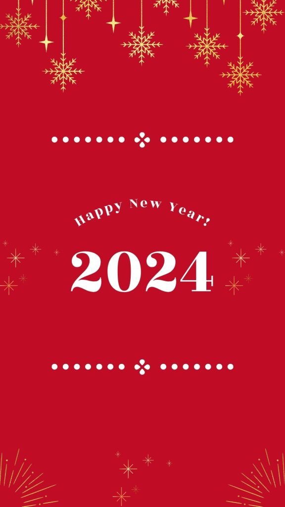 Customizable Android wallpapers for New Year 2024