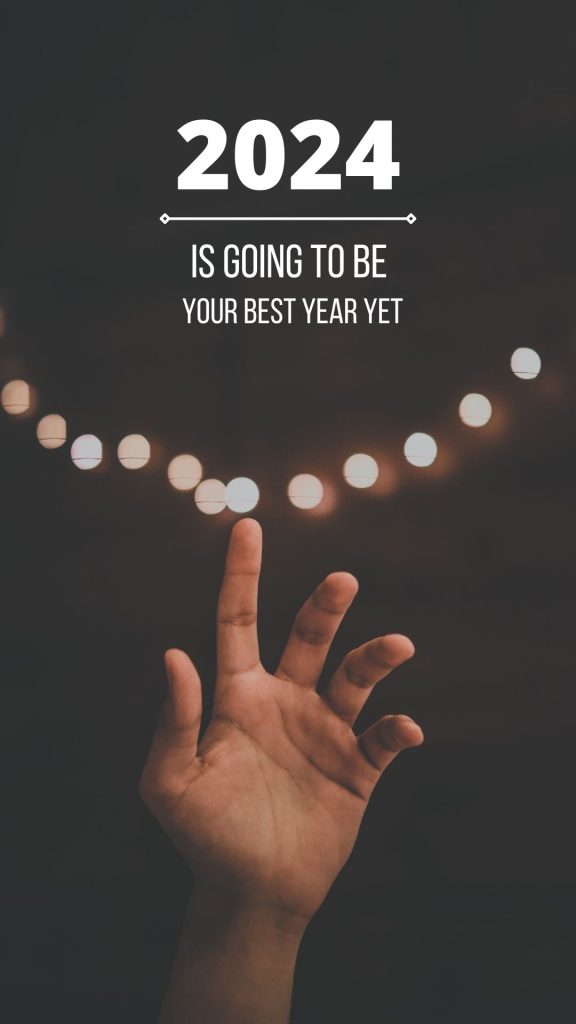 Festive Android backgrounds for Happy New Year 2024
