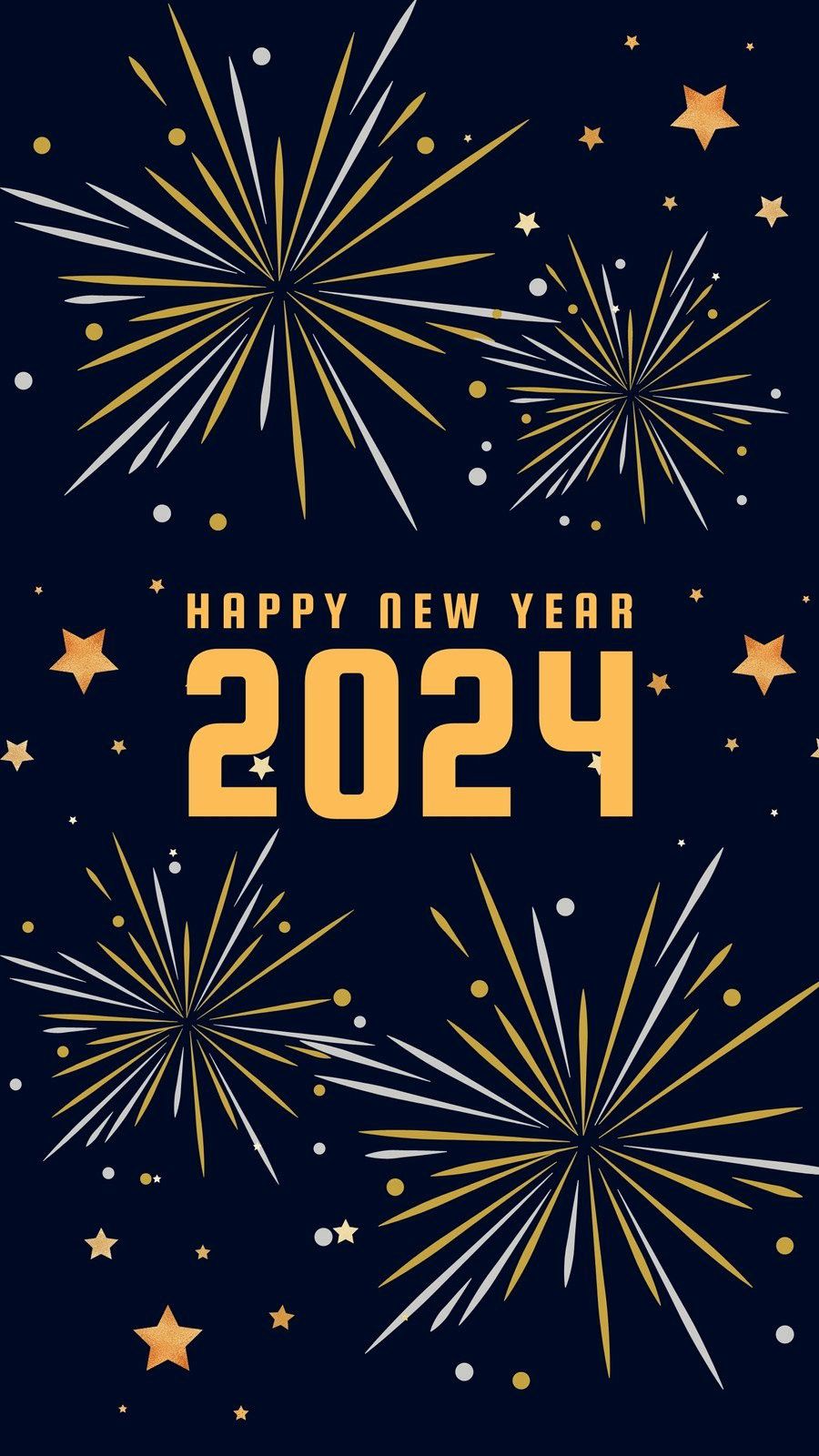 Happy New Year 2024 Wishes wallpaper