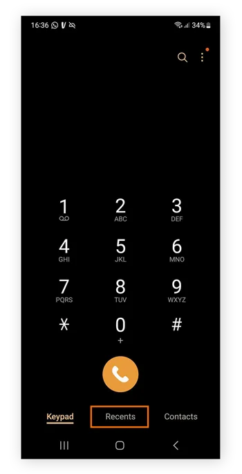 Phone app