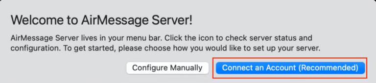 Click on Open System Settings