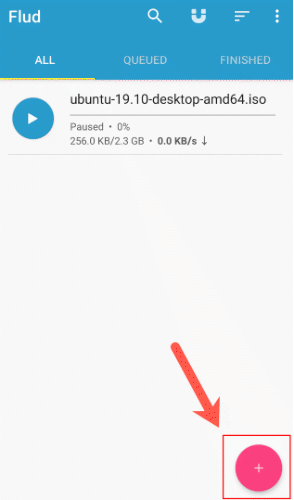Flud Add Local Torrent