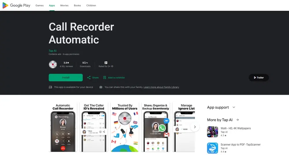Call Recorder Automatic