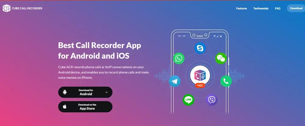 Cube call recorder