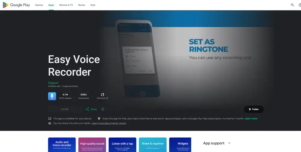 Easy Voice Recorder