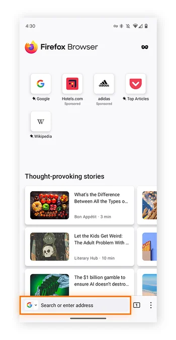 Open Firefox Beta for Testers