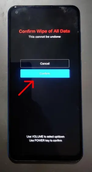 Confirm